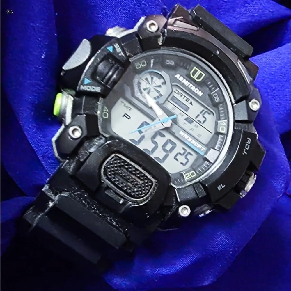 Armitron Ana-Digital Sports Mens Watch 55mm G shock style